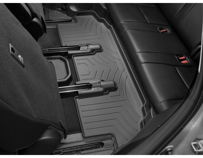 Коврики WeatherTech Black для Toyota Highlander (mkIV)(3 row) 2019→, цена: 4 911 грн.