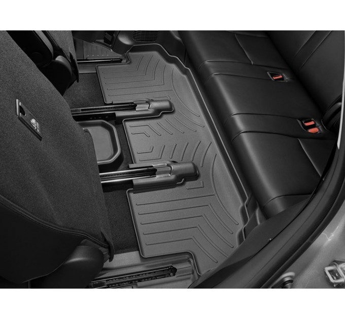 Коврики WeatherTech Black для Toyota Highlander (mkIV)(3 row) 2019→, цена: 4 498 грн.