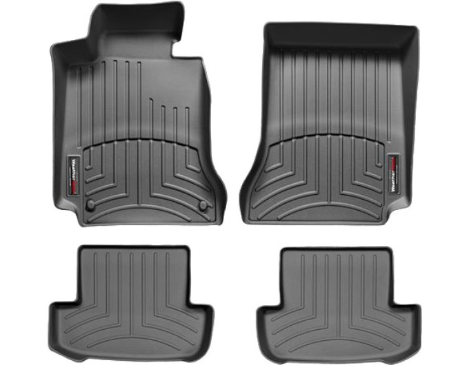 Коврики WeatherTech Black для Mercedes-Benz C-Class (C204)(coupe)(2 fixing posts) / E-Class (C207/A207)(coupe & cabrio) 2012-2014, цена: 10 602 грн.