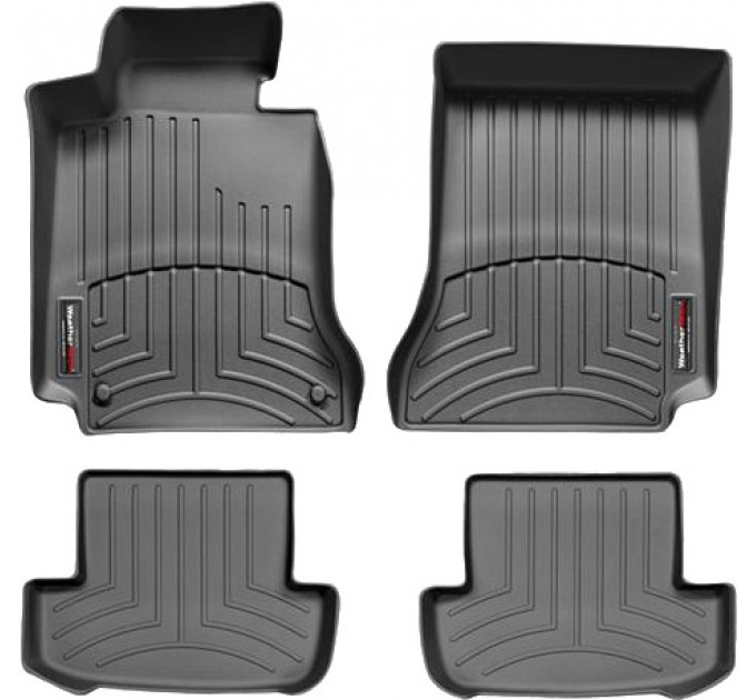 Коврики WeatherTech Black для Mercedes-Benz C-Class (C204)(coupe)(2 fixing posts) / E-Class (C207/A207)(coupe & cabrio) 2012-2014, цена: 9 826 грн.