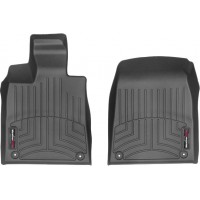 Коврики WeatherTech Black для Porsche Taycan (mkI)(1 ряд) 2019→; Audi e-tron GT (mkI)(1 ряд) 2020→