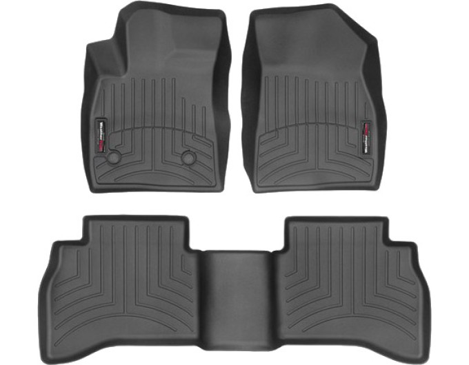 Коврики WeatherTech Black для Chevrolet TrailBlazer (mkIII)(AWD) 2021→, цена: 11 488 грн.