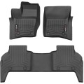 Коврики WeatherTech Black для Land Rover Defender (mkII)(5 door)(7 seats)(1-2 row) 2020→, цена: 11 709 грн.