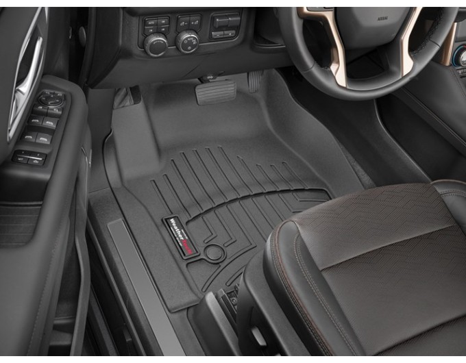 Коврики WeatherTech Black для Cadillac Escalade (mkV); Cherolet Suburban (mkXI) / Tahoe (mkV); GMC Yukon (mkV)(1-2row) 2021→, цена: 11 709 грн.