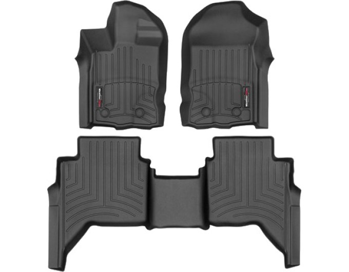 Коврики WeatherTech Black для Ford Ranger (T6)(double cab) 2020→ (US), цена: 11 826 грн.