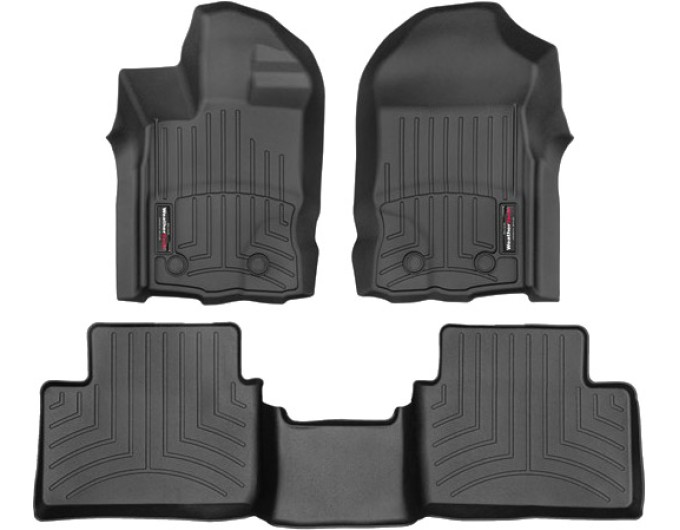 Коврики WeatherTech Black для Ford Ranger (T6)(extended cab) 2020→ (US), цена: 11 603 грн.