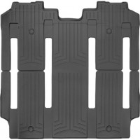 Коврики WeatherTech Black для Toyota Sienna (mkIV)(7 seats)(2-3 row) 2020→