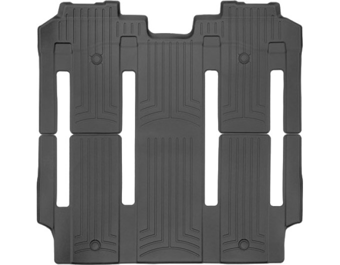 Коврики WeatherTech Black для Toyota Sienna (mkIV)(7 seats)(2-3 row) 2020→, цена: 6 915 грн.