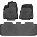 Коврики WeatherTech Black для Tesla Model Y (mkI)(revised mount) 2020→, цена: 10 849 грн.