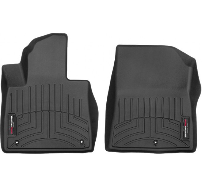 Коврики WeatherTech Black для Hyundai Santa Fe (mkIV)(not hybrid)(1 row) 2020→, ціна: 6 144 грн.