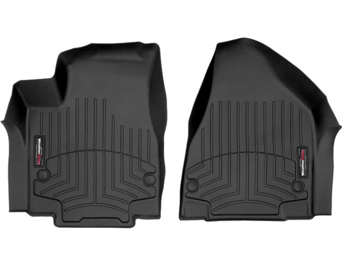 Коврики WeatherTech Black для Chrysler Pacifica (mkII)(Limited & Pinnacle Trim)(1 row) 2021→, цена: 6 692 грн.