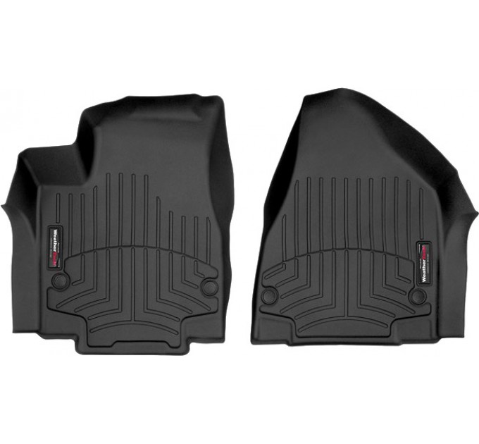 Коврики WeatherTech Black для Chrysler Pacifica (mkII)(Limited & Pinnacle Trim)(1 row) 2021→, цена: 6 144 грн.