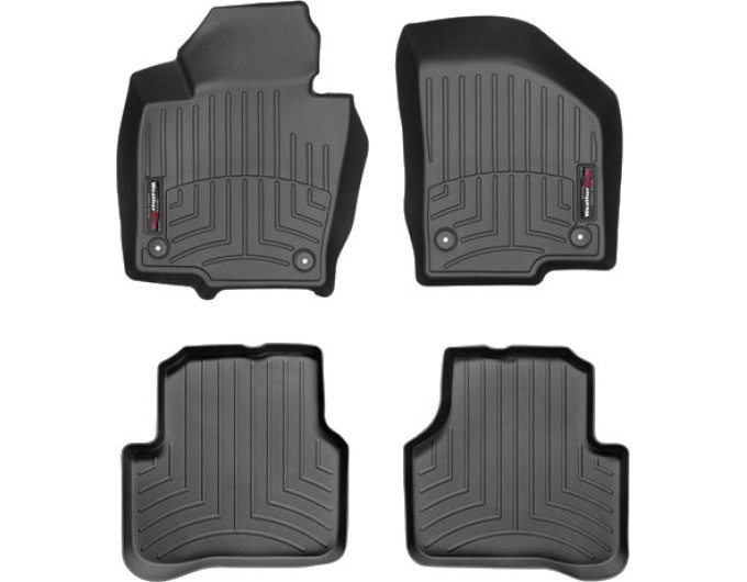 Коврики WeatherTech Black для Volkswagen Passat / Passat CC (B6-B7)(4 post fixings) 2007-2015 automatic, цена: 10 602 грн.