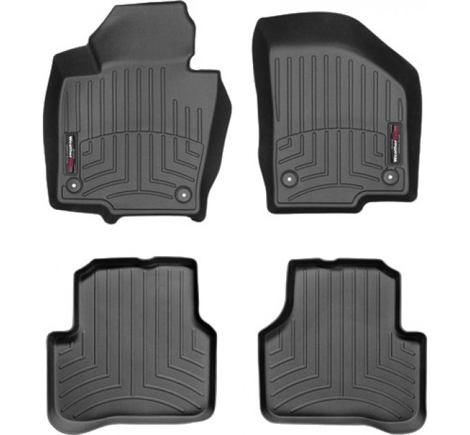 Коврики Weathertech Black для Volkswagen Passat / Passat CC (B6-B7)(4 post fixings) 2007-2015 automatic, ціна: 9 826 грн.