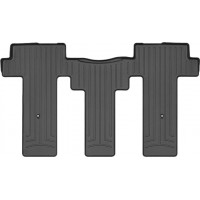 Коврики WeatherTech Black для Kia Carnival (mkIV)(8 seats)(2 row) 2020→