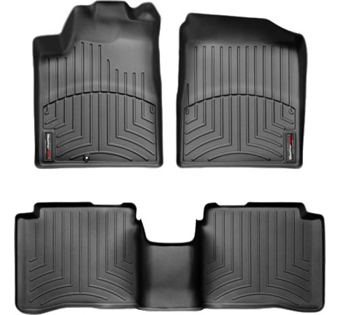 Коврики Weathertech Black для Nissan Maxima (A34)(no elite package) 2003-2008, ціна: 10 641 грн.