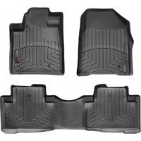 Коврики Weathertech Black для Honda Pilot (mkII)(1-2 row) 2009-2015