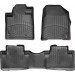 Коврики Weathertech Black для Honda Pilot (mkII)(1-2 row) 2009-2015, ціна: 10 641 грн.