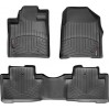 Коврики Weathertech Black для Honda Pilot (mkII)(1-2 row) 2009-2015, ціна: 10 641 грн.