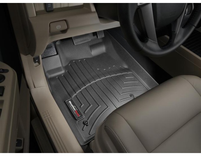 Коврики Weathertech Black для Honda Pilot (mkII)(1-2 row) 2009-2015, ціна: 11 488 грн.