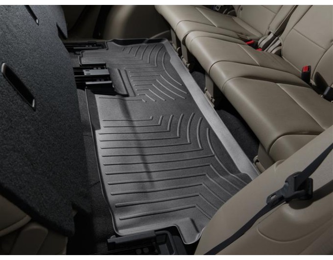 Коврики WeatherTech Black для Honda Pilot (mkII)(3 row) 2009-2015, цена: 4 911 грн.