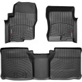 Коврики WeatherTech Black для Nissan Navara (D40); Suzuki Equator (extended cab)(3 fixing) 2008-2015, цена: 11 488 грн.