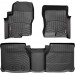 Коврики WeatherTech Black для Nissan Navara (D40); Suzuki Equator (extended cab)(3 fixing) 2008-2015, цена: 10 641 грн.