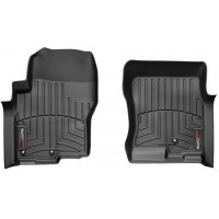 Коврики WeatherTech Black для Nissan Navara (D40)(all cabs); Suzuki Equator (mkI)(all cabs)(3 fixing)(1 row) 2008-2015