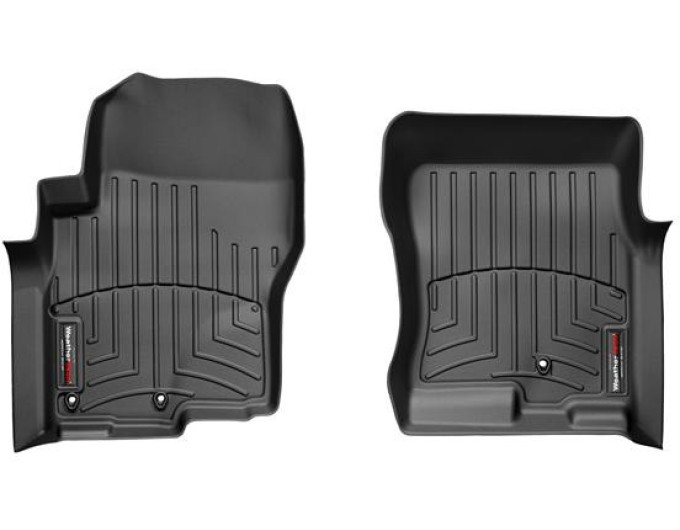 Коврики WeatherTech Black для Nissan Navara (D40)(all cabs); Suzuki Equator (mkI)(all cabs)(3 fixing)(1 row) 2008-2015, цена: 6 692 грн.