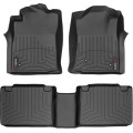 Коврики WeatherTech Black для Toyota Tacoma (mkII)(extended cab)(no storage boxes on 2 row) 2008-2011 automatic, цена: 11 488 грн.
