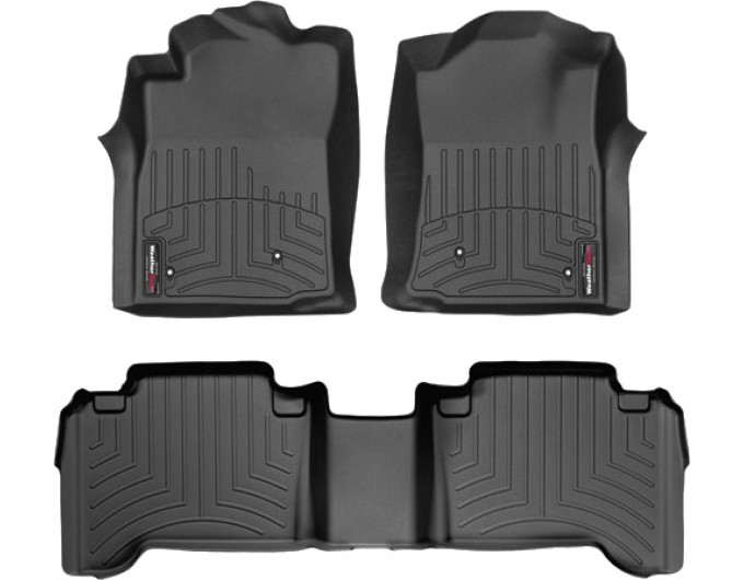 Коврики WeatherTech Black для Toyota Tacoma (mkII)(double cab) 2008-2011 automatic, цена: 11 488 грн.