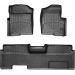 Коврики Weathertech Black для Ford F-150 (extended cab)(mkXI)(no 4x4 shifter)(with not full console or no console)(1 fixing hook) 2009-2010, ціна: 12 894 грн.