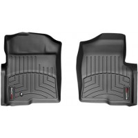 Коврики WeatherTech Black для Ford F-150 (mkXI)(all cabs)(no 4x4 shifter)(1 fixing hook)(1 row) 2009-2010