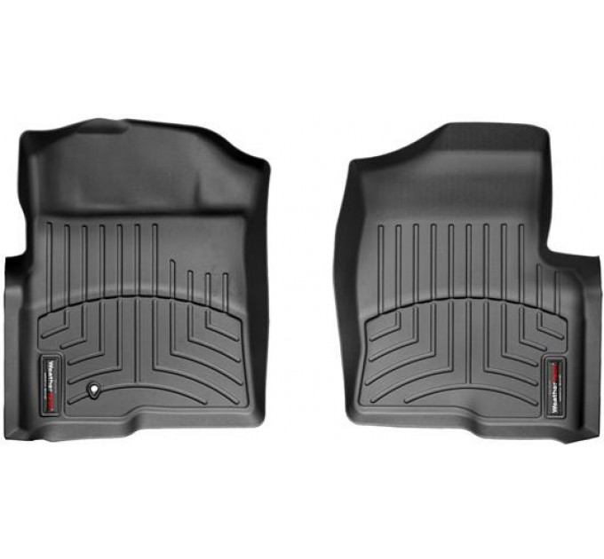 Коврики Weathertech Black для Ford F-150 (all cabs)(mkXI)(no 4x4 shifter)(1 fixing hook)(1 row) 2009-2010, ціна: 6 144 грн.