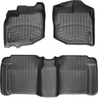 Коврики WeatherTech Black для Honda Jazz/Fit (mkII)(without fixings) 2009-2013 (USA)