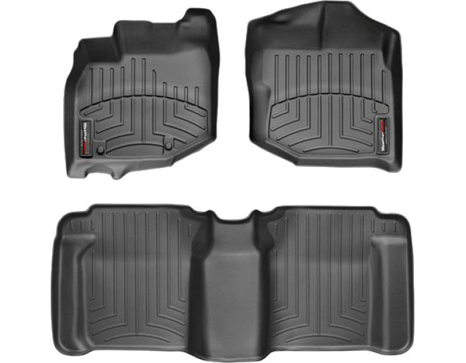 Коврики Weathertech Black для Honda Jazz/Fit (US)(mkII)(without fixings) 2009-2013, ціна: 11 488 грн.