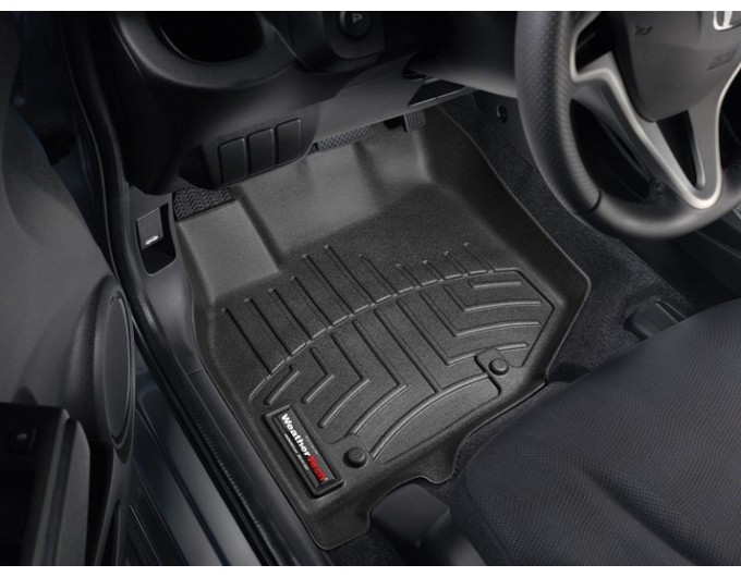Коврики Weathertech Black для Honda Jazz/Fit (US)(mkII)(without fixings) 2009-2013, ціна: 11 488 грн.
