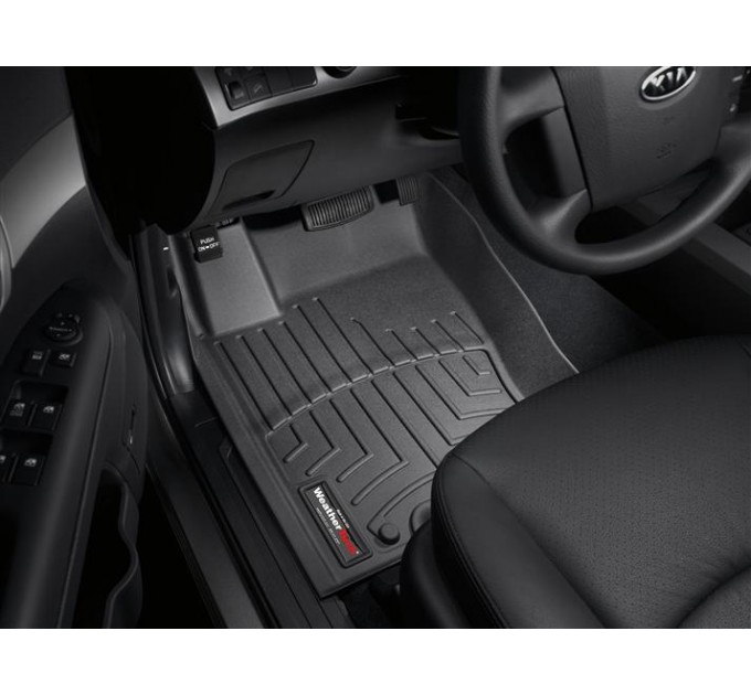 Коврики Weathertech Black для Kia Mohave/Borrego (mkI)(1 row) 2008-2018, ціна: 6 512 грн.