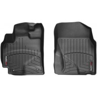 Коврики WeatherTech Black для Toyota Corolla (mkX)(E140) / Matrix (mkII); Pontiac Vibe (mkII)(2WD)(with heating vens under front seats)(1 row) 2009-2014 automatic (USA)