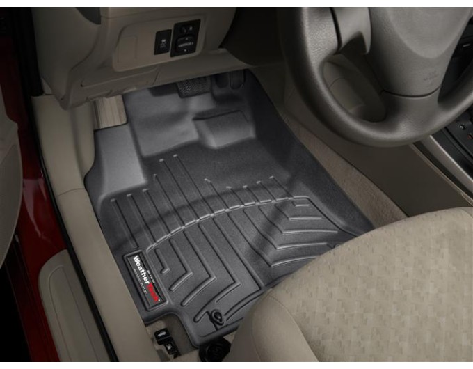 Коврики Weathertech Black для Toyota Corolla (US)(E140)(with vens under seats) / Matrix (mkII); Pontiac Vibe (mkII)(2WD) 2009-2014 automatic, ціна: 11 488 грн.