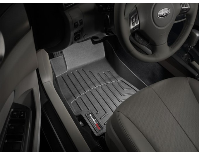 Коврики WeatherTech Black для Subaru Forester (mkIII)(no subwoofer under driver seat)(1 row) 2008-2012, цена: 6 692 грн.