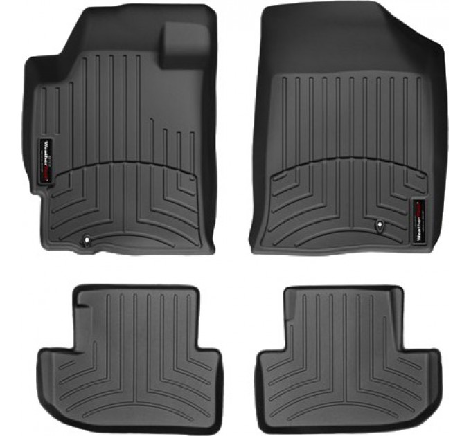 Коврики Weathertech Black для Nissan Altima (coupe)(mkIV)(2 fixings) 2007-2013, ціна: 9 826 грн.