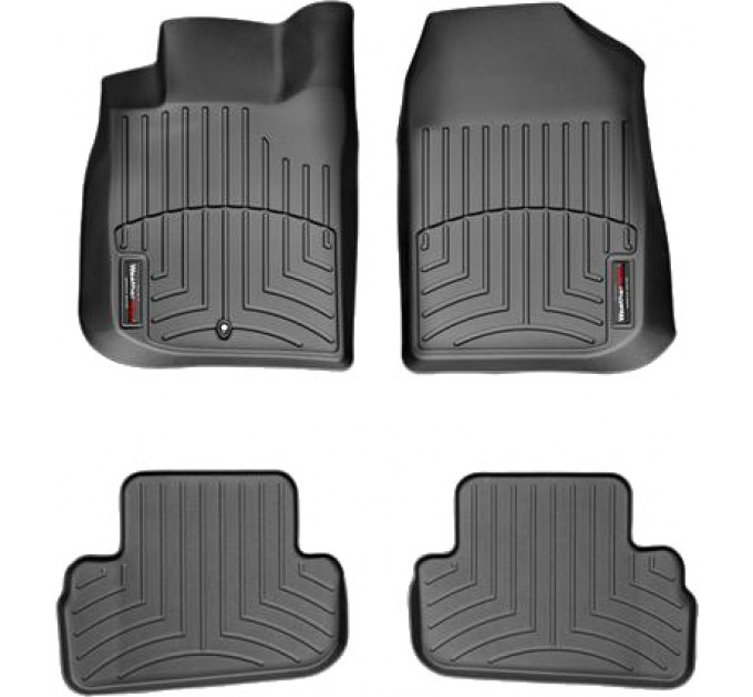 Коврики WeatherTech Black для Chevrolet Cobalt (mkI); Pontiac G5 (mkI) 2004-2010 automatic, цена: 9 826 грн.