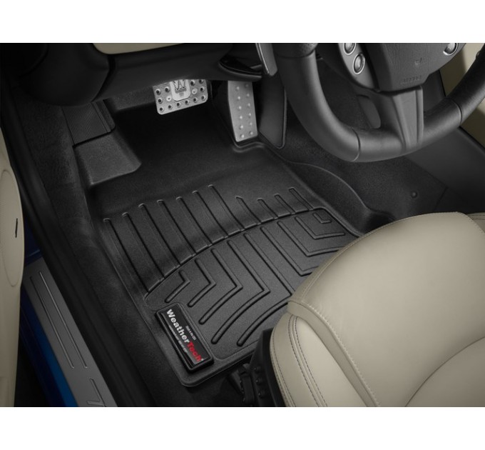 Коврики Weathertech Black для Maserati Gran Turismo (mkI)(cabrio) 2010-2019, ціна: 9 826 грн.