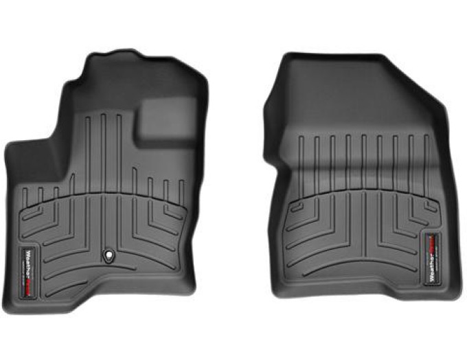 Коврики WeatherTech Black для Ford Flex; Lincoln MKT (mkI)(1 fixing hook)(1 row) 2009-2010, цена: 6 692 грн.