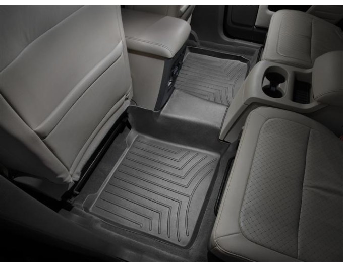 Коврики Weathertech Black для Ford Flex (mkI)(1-2 row)(1 fixing hook) 2009-2010, ціна: 11 709 грн.