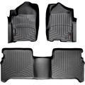 Коврики WeatherTech Black для Nissan Titan (mkI)(double cab)(3 fixing hooks) 2008-2015, цена: 13 472 грн.