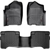 Коврики WeatherTech Black для Infiniti QX56 (mkI); Nissan Armada (mkI)(1-2 row)(3 fixing hook) 2008-2016, цена: 10 849 грн.