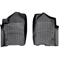 Коврик Weathertech Black для Nissan Titan (extended cab)(mkI)(1 row)(3 fixing hooks) 2008-2015