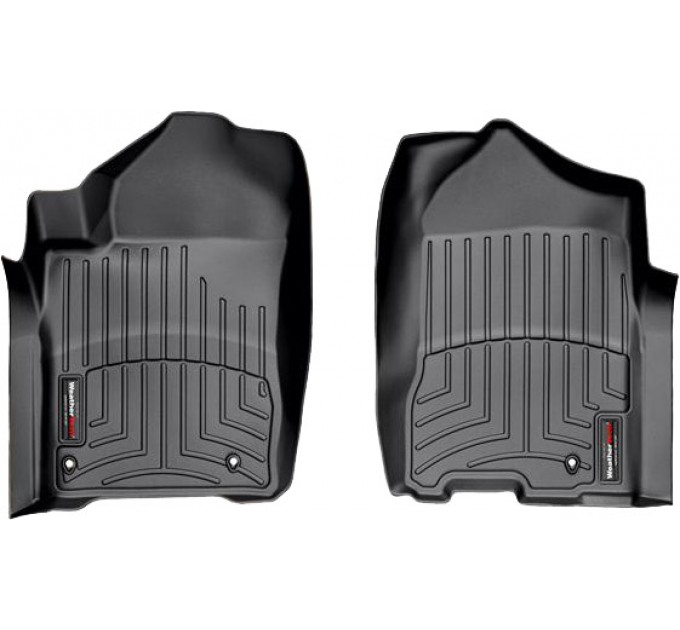 Коврики WeatherTech Black для Nissan Titan (mkI)(extended cab)(1 row)(3 fixing hooks) 2008-2015, цена: 6 512 грн.